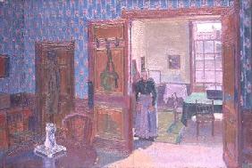 Interior with Mrs Mounter