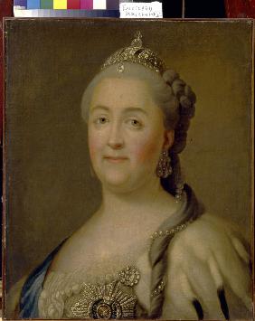 Portrait of Empress Catherine II (1729-1796)