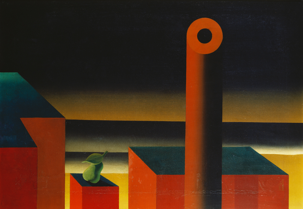 Landscape (Industrial Landscape) de Heinrich Hoerle