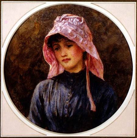 Portrait of a Girl de Helen Allingham