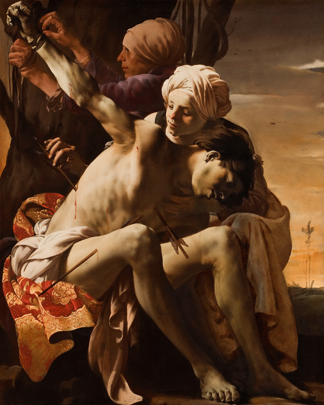 Descubrimiento de San Sebastián por Irene de Hendrick ter Brugghen