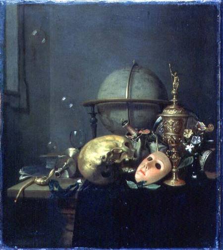 Still Life with a Mask de Hendrik Andrieszen