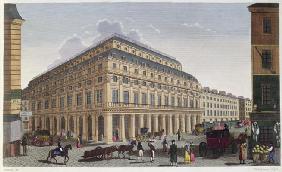 Le Theatre Francaise (Comedie Francaise) c.1815-20 (colour engraving)