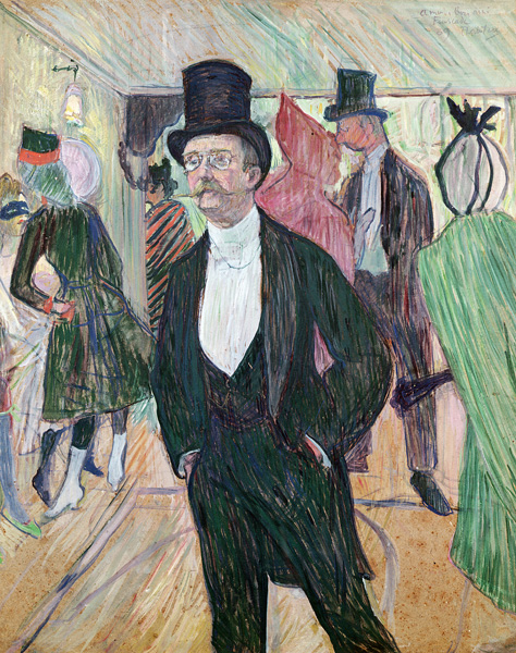 Monsieur Fourcade de Henri de Toulouse-Lautrec