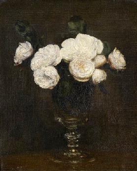 Still Life of Malmaison Roses