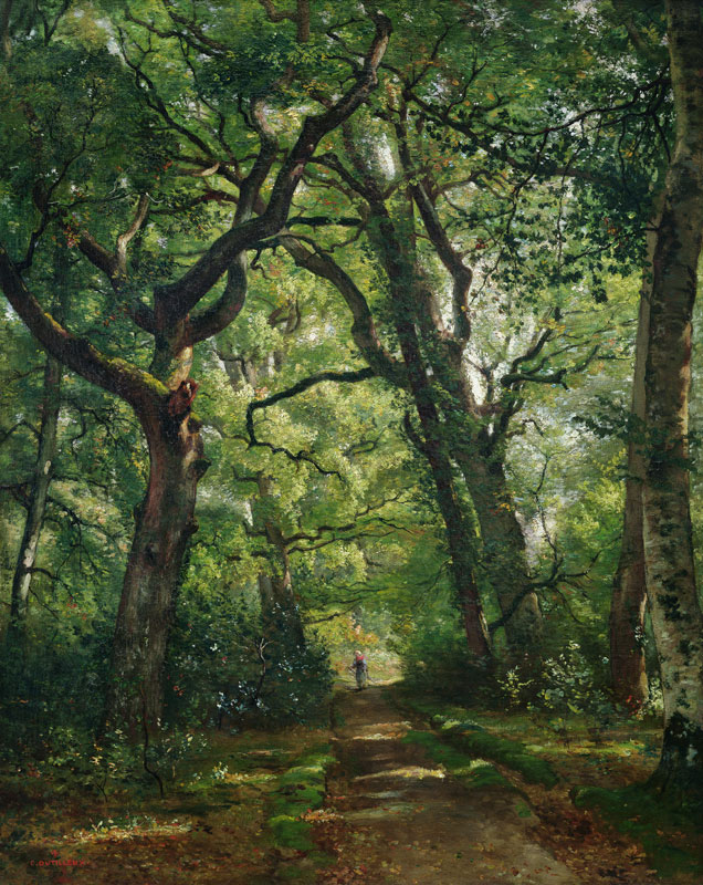 Path in the Forest de Henri Joseph Constant Dutilleux