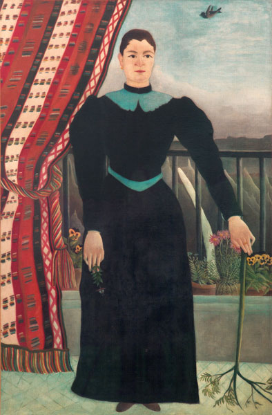Portrait of a woman de Henri Julien-Félix Rousseau