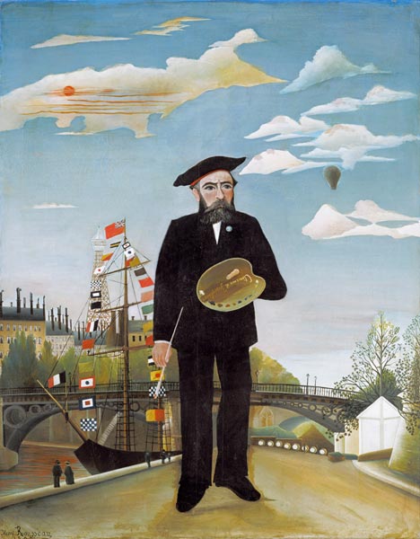 Self-Portrait de Henri Julien-Félix Rousseau