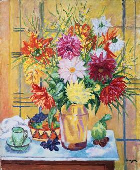 Flowers in a Vase; Fleurs dans un Vase,