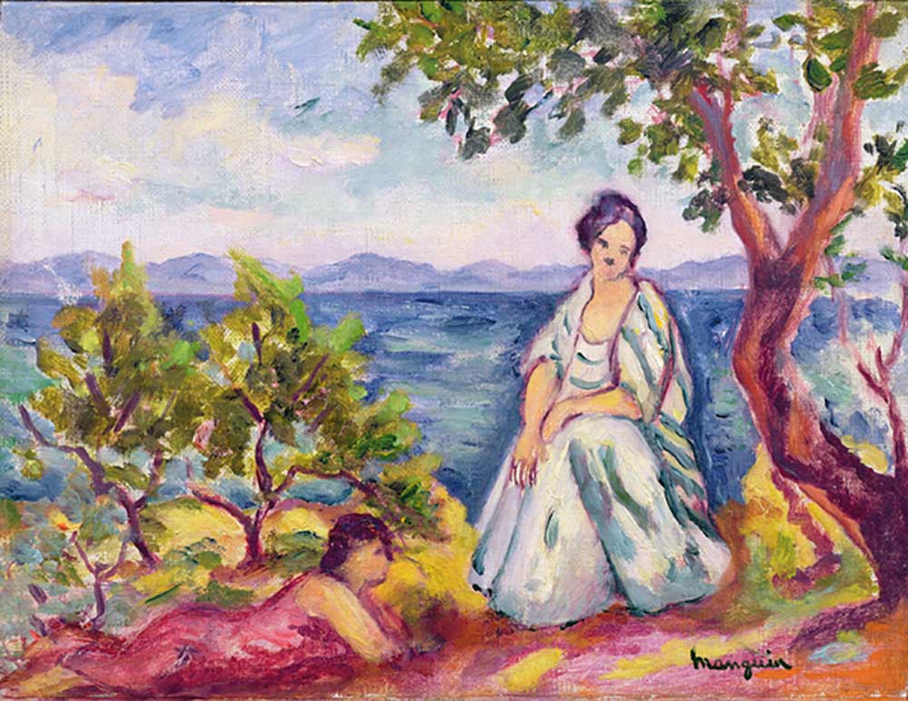 Two Figures Beside the Water, 1908 de Henri Manguin