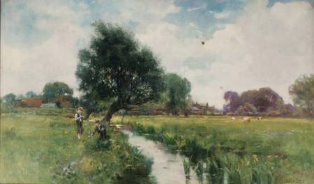 In the Meadows de Henry John Yeend King