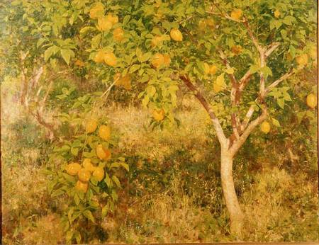 The Lemon Tree de Henry Scott Tuke