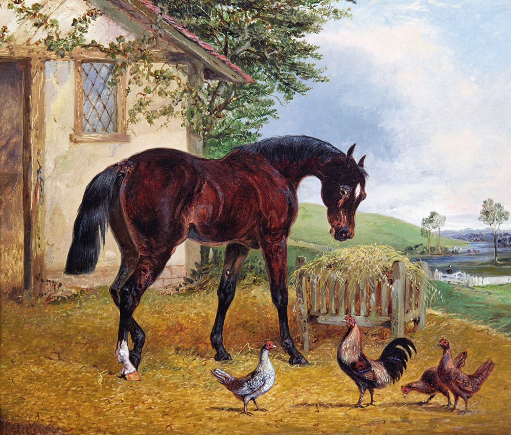 Farmyard Scene de Henry Thomas Alken