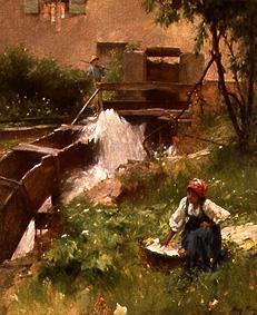 At the water-mill de Henry Woods