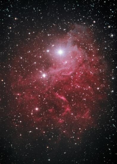 Flaming Star Nebula