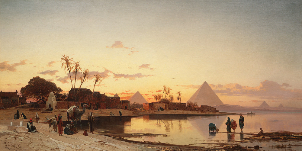 The Banks of the Nile de Hermann David Salomon Corrodi