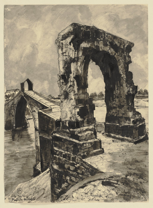 Der Pont del Diable in Martorell de Hermann Lismann