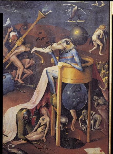 Bosch, Garden of Earthly Delights,Detail de Jerónimo Bosch o El Bosco