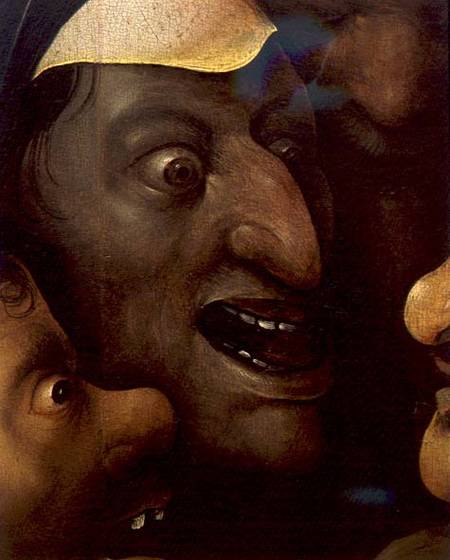 The Carrying of the Cross (detail) de Jerónimo Bosch o El Bosco