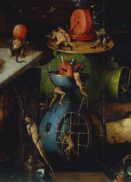 H.Bosch /Last Judgement,Det./c.1485/1505 de Jerónimo Bosch o El Bosco