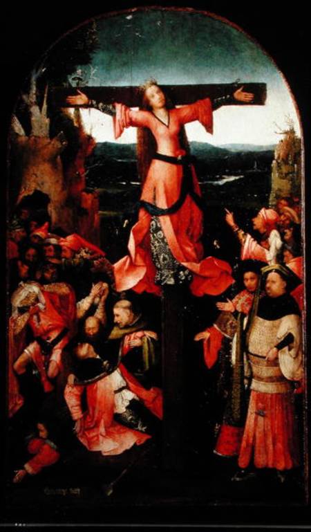 St. Liberata Triptych, central panel de Jerónimo Bosch o El Bosco