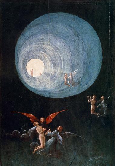 Ascenso del bendito al Paraíso (cuatro representaciones de esta obra)