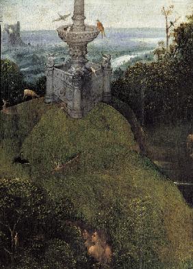 H.Bosch, Das irdische Paradies, Ausschn.