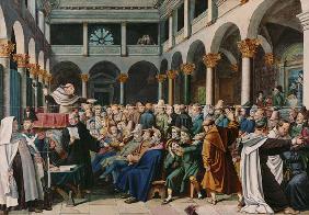 Jew sermon in Rome.