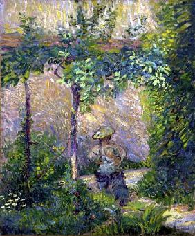 Woman in the Garden