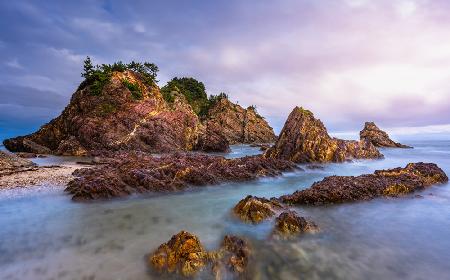 Rocks on the sea