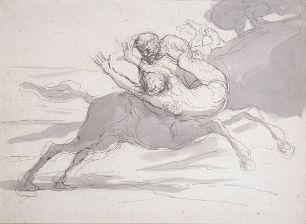 Honore Daumier / Centaure de Honoré Daumier