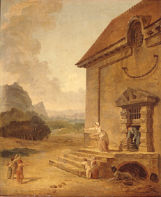 Frühlingsfest de Hubert Robert