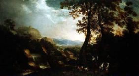 Landscape with Torrent