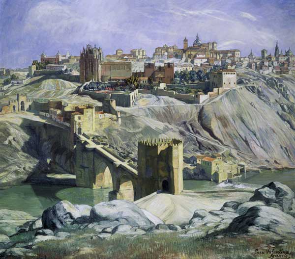 PAISAJE CLARO DE TOLEDO de Ignazio Zuloaga