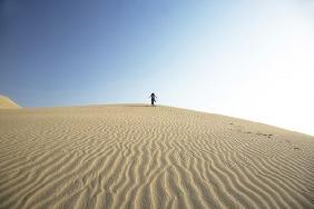 top of the dune