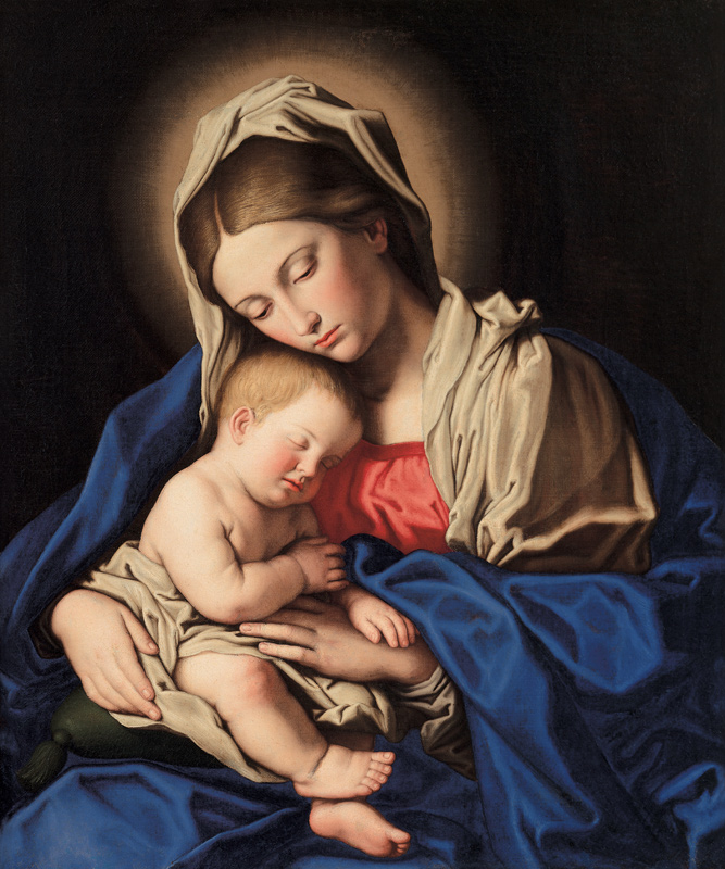 Madonna and Child de Il (Giovanni Battista Salvi) Sassoferrato