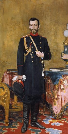 Portrait of Emperor Nicholas II (1868-1918)