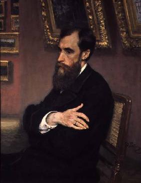 Portrait of Pavel Tretyakov (1832-98) the founder of the State Tretyakov Museum