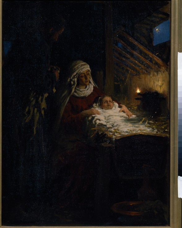 Nativity de Iliá Yefímovich Repin