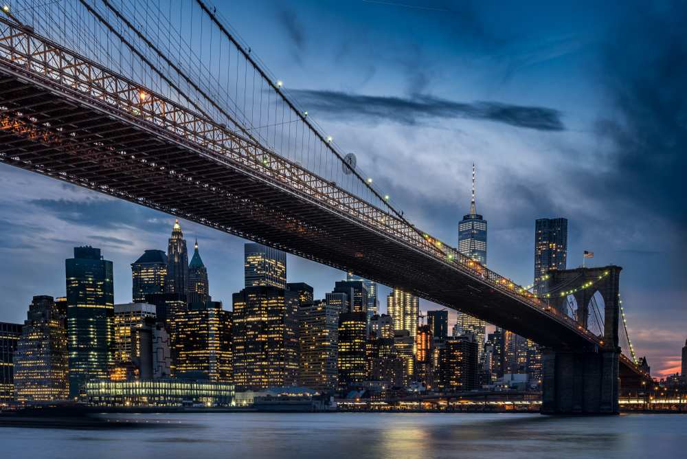 Manhattan from Dumbo de ILKER OZMEN