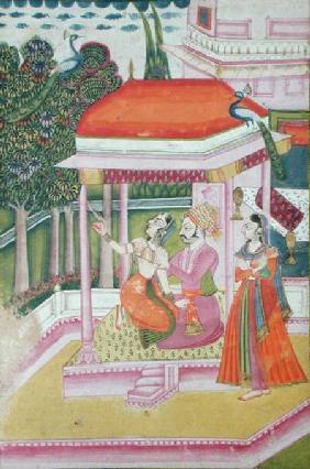 Ramakali Ragini, from a Ragamala, Rajasthan