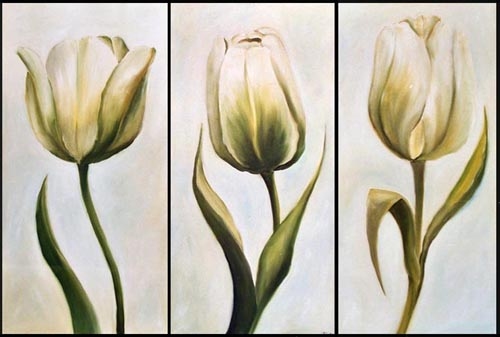 Tres tulipanes - Ingeborg Kuhn