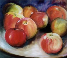 Composición de manzanas
