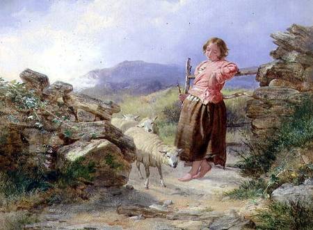 The Little Shepherdess de Isaac Henzell