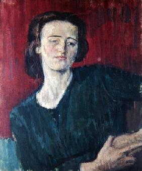 Clare Winsten, 1916 (oil on canvas)