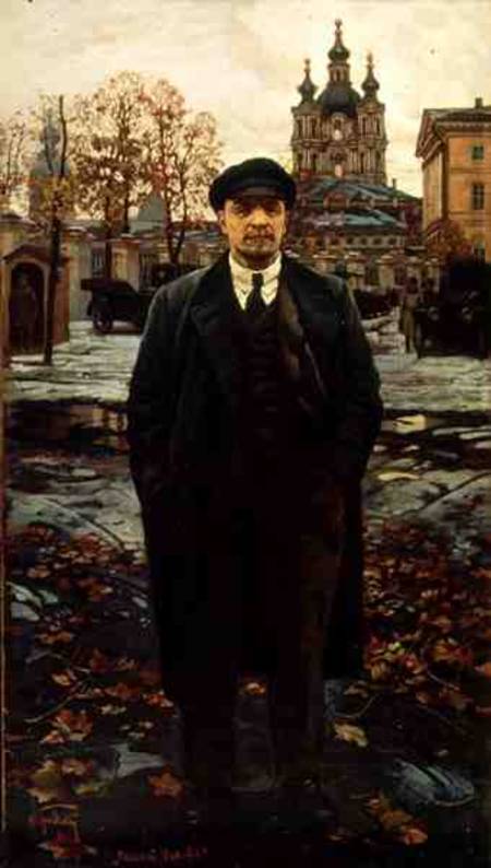 Vladimir Ilyich Lenin (1870-1924) at Smolny de Isaak Brodskij