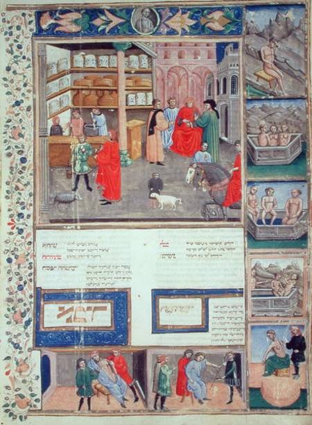 Page from the 'Canon of Medicine' by Avicenna (Ibn Sina) (980-1037) de Islamic School