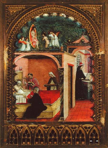 St. Jerome in his Cell and the Dream of St. Jerome de Scuola pittorica italiana