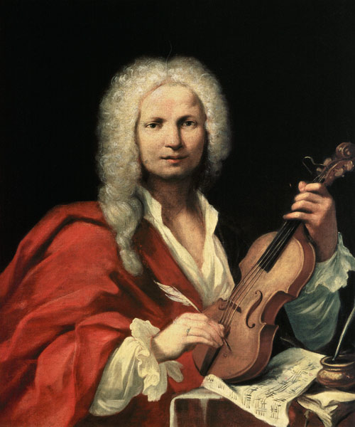 Portrait of Antonio Vivaldi (1678-1741) de Scuola pittorica italiana