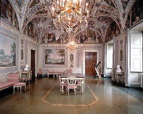 The Audience Room frescoes painted by Matteo Rosselli (1578-1650) in 1623